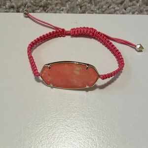 Kendra Scott Pink Adjustable Bracelet